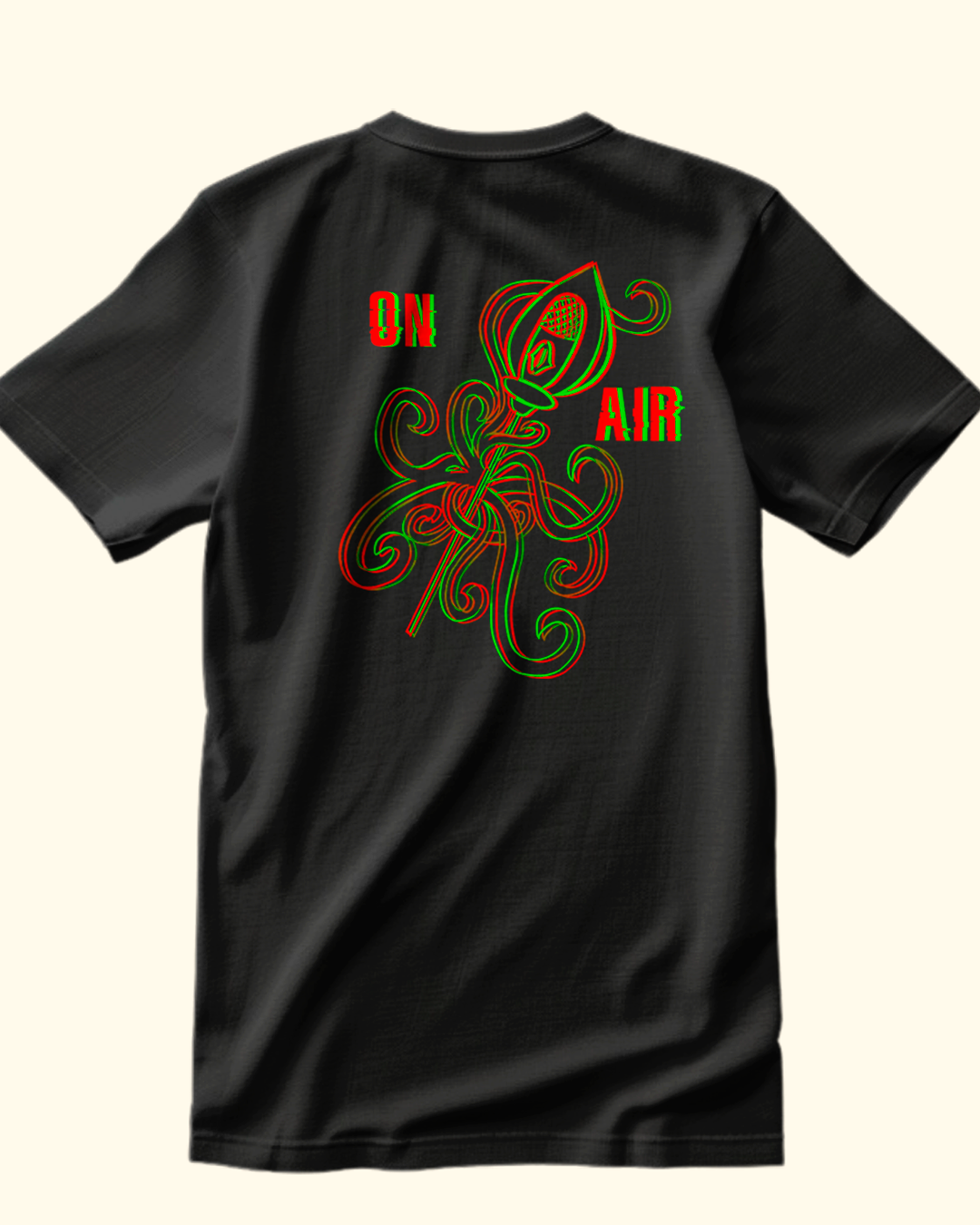 Hazbin Hotel T-shirt - Alastor On Air