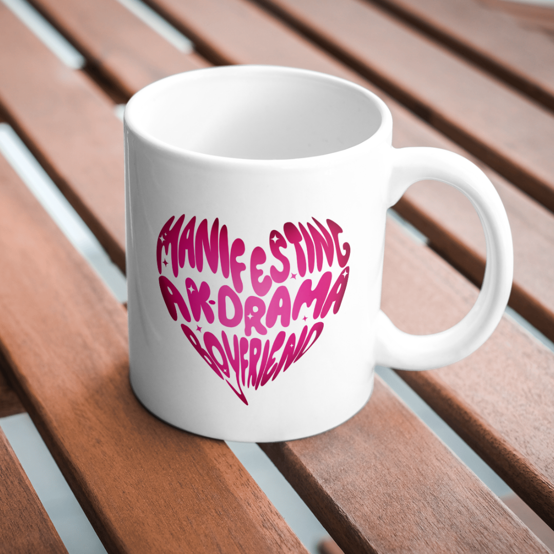 Tasse pour amoureux de K-Drama - Manifestation d'un petit ami de K-Drama