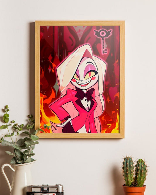 Hazbin Hotel Illustration - Lucifer