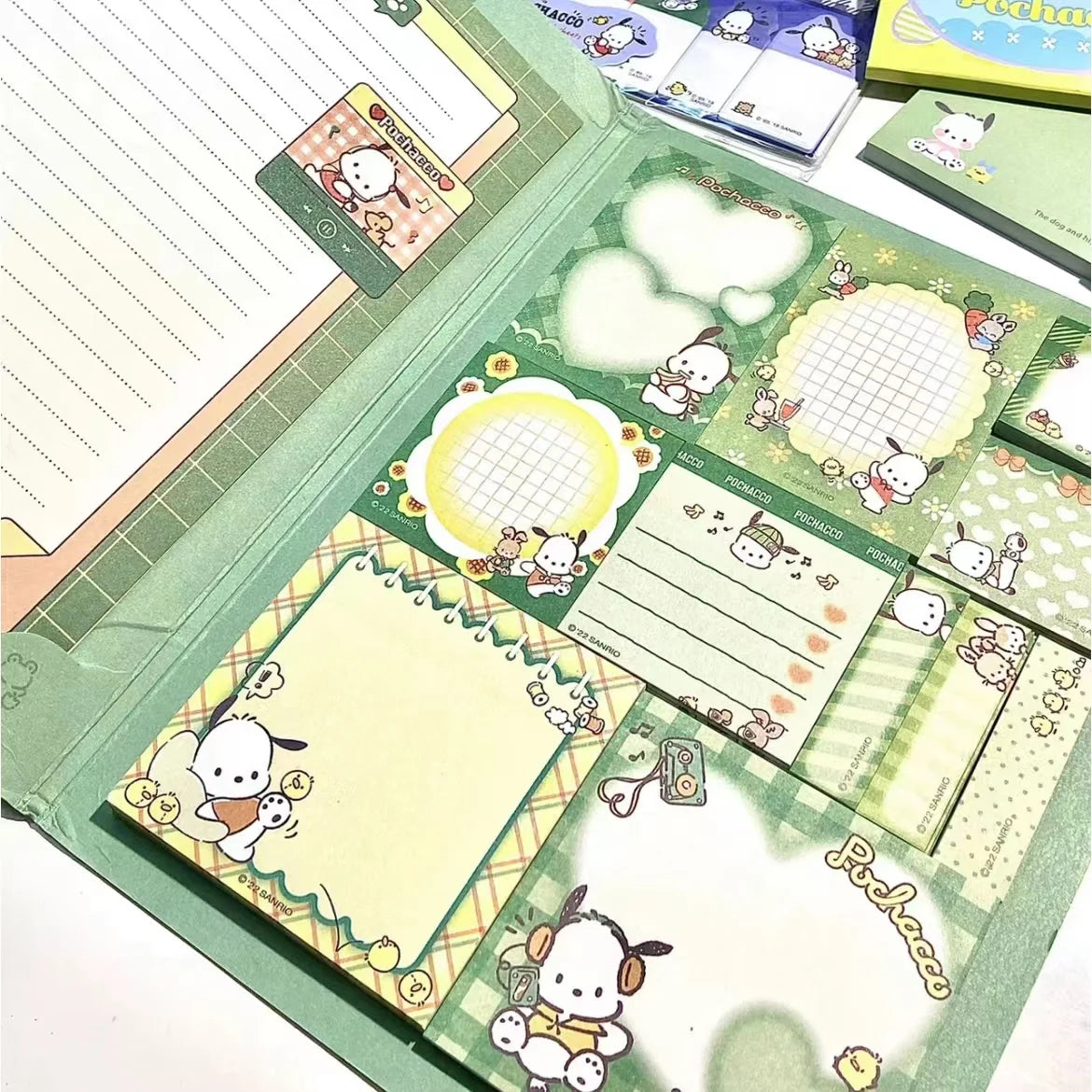 Kawaii Hello Kitty Sticky Notes – My Melody, Cinnamoroll and Kuromi Collection