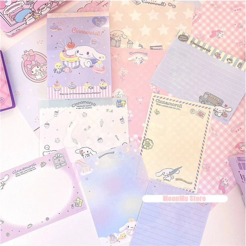 Cuaderno Sanrio: Kuromi, Hello Kitty, Cinnamoroll y My Melody