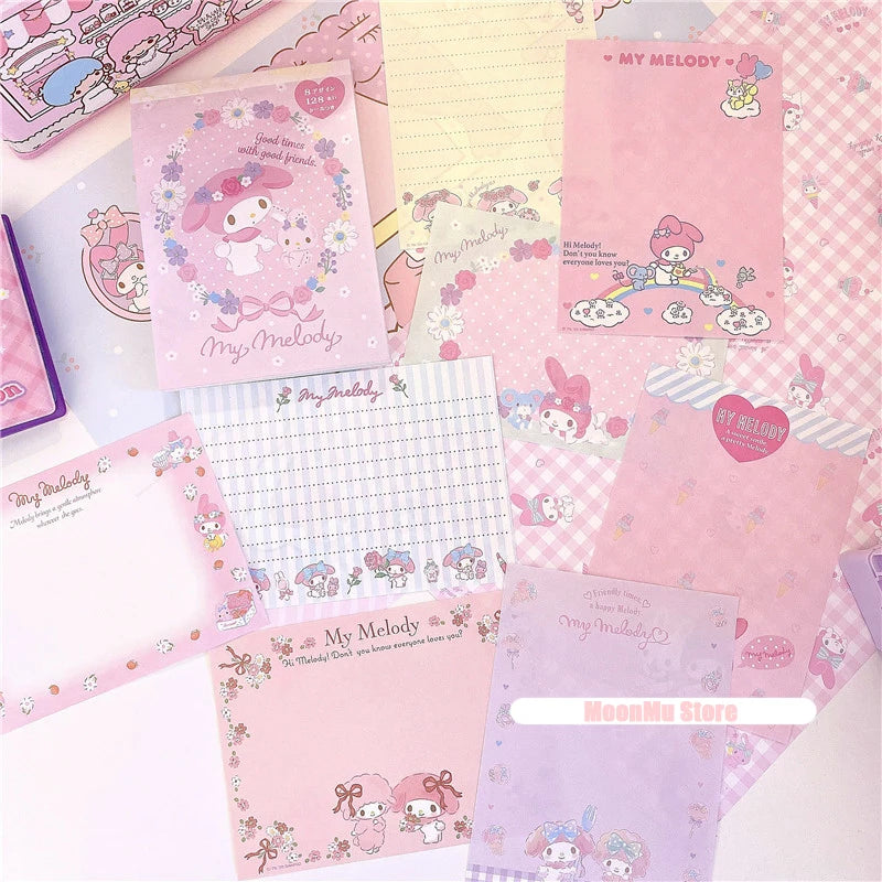 Cuaderno Sanrio: Kuromi, Hello Kitty, Cinnamoroll y My Melody