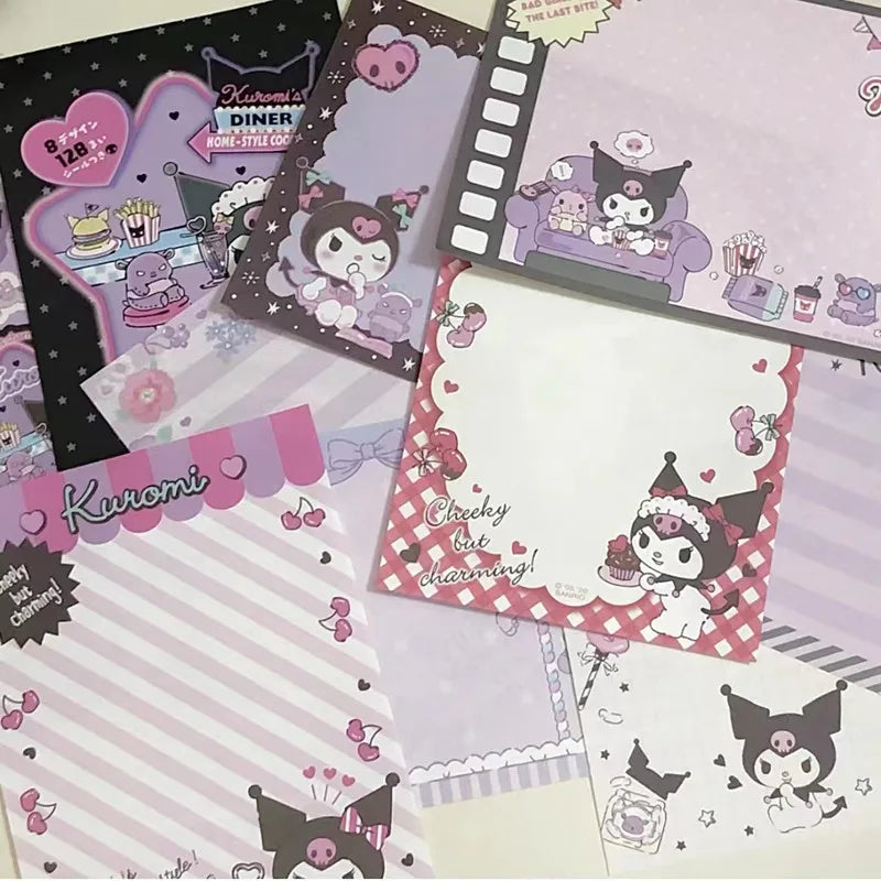 Cuaderno Sanrio: Kuromi, Hello Kitty, Cinnamoroll y My Melody