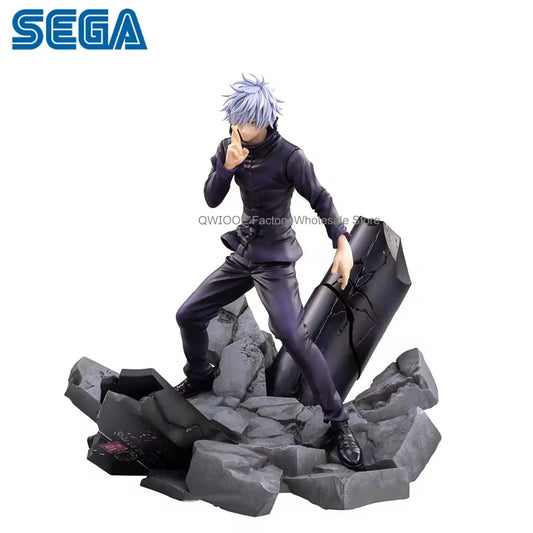 Figurine Satoru de Gojo Jujutsu Kaisen - Modèle SEGA 21 cm