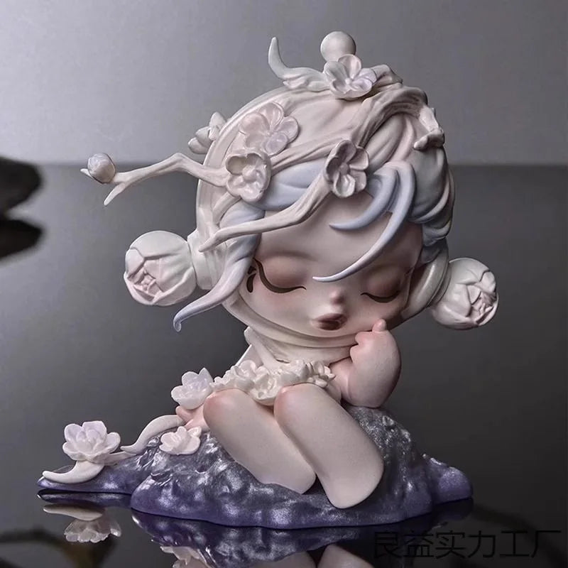 Coffret surprise Skullpanda : Série Black Plum Blossom - Figurine SP11