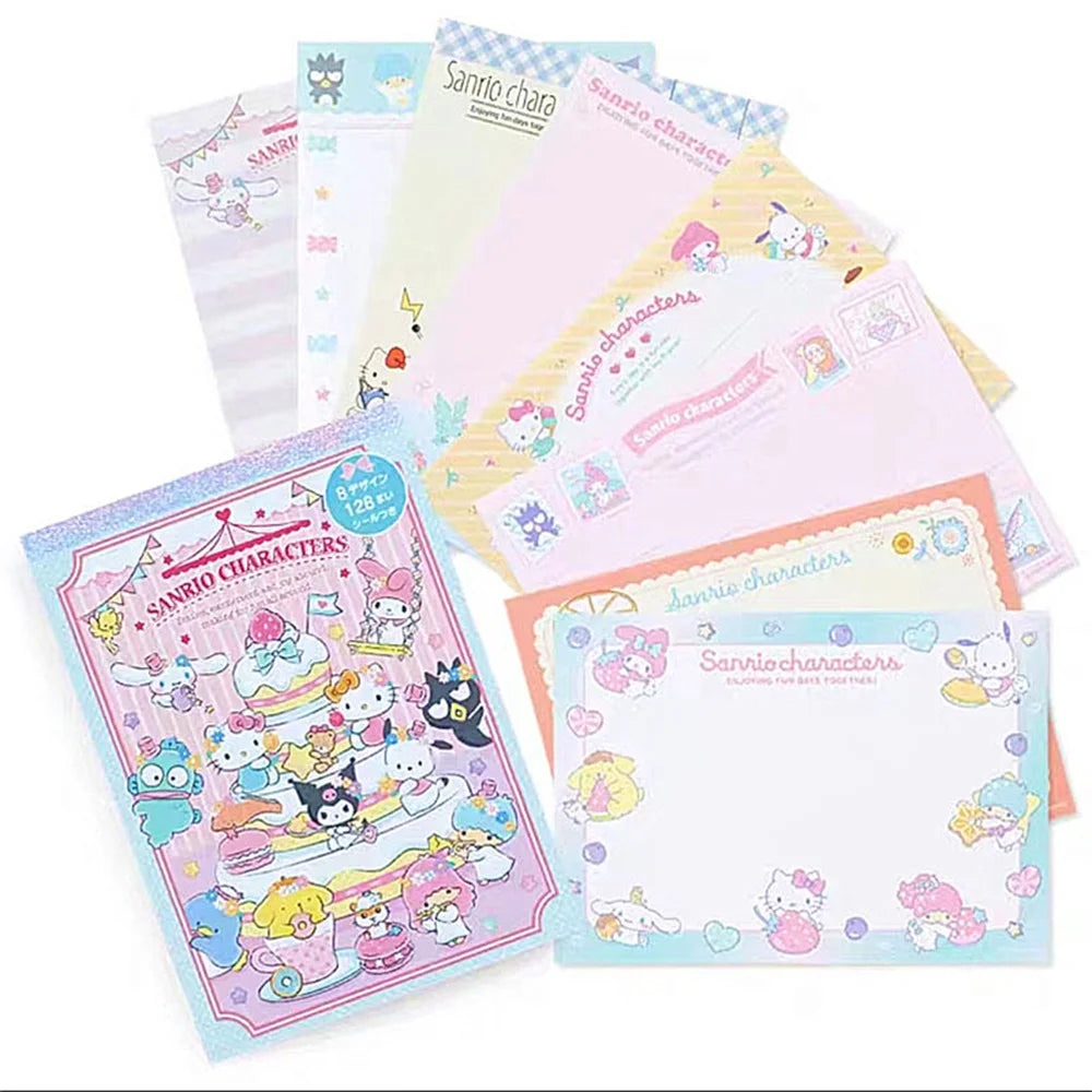 Cuaderno Sanrio: Kuromi, Hello Kitty, Cinnamoroll y My Melody