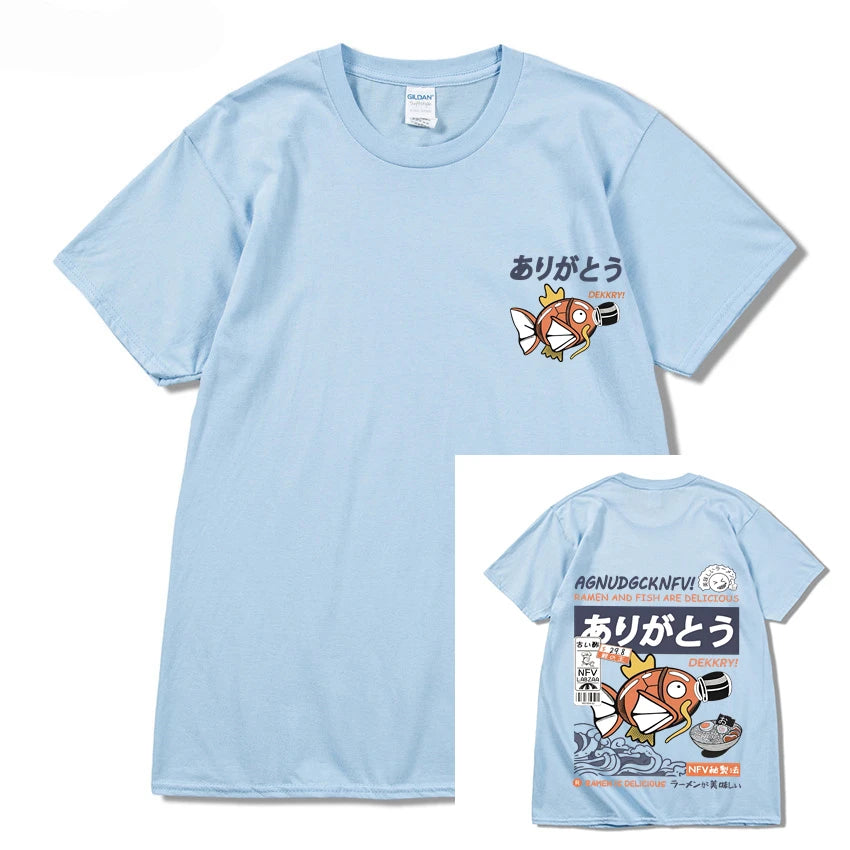 T-shirt imprimé animé - Ramen Poke Style