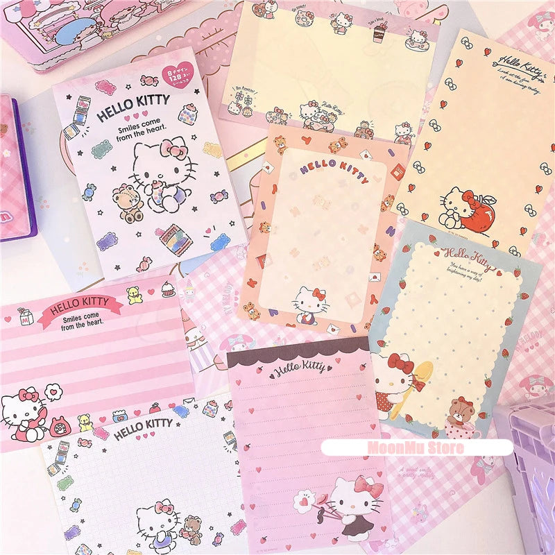 Cuaderno Sanrio: Kuromi, Hello Kitty, Cinnamoroll y My Melody