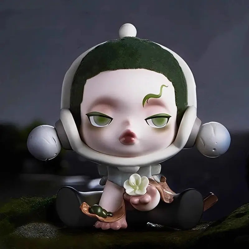 Coffret surprise Skullpanda : Série Black Plum Blossom - Figurine SP11