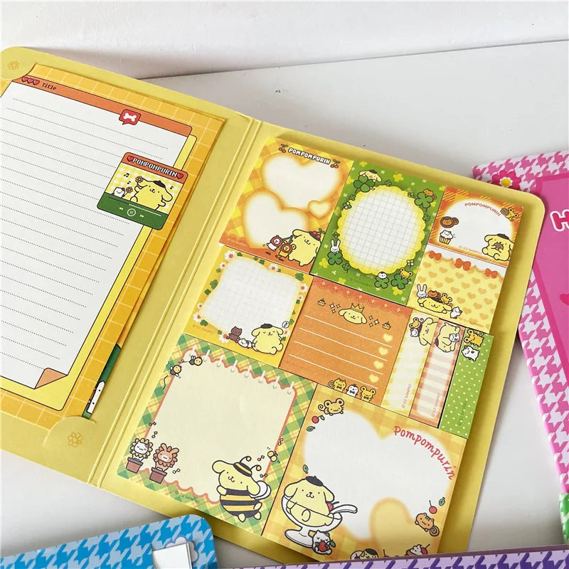 Kawaii Hello Kitty Sticky Notes – My Melody, Cinnamoroll and Kuromi Collection