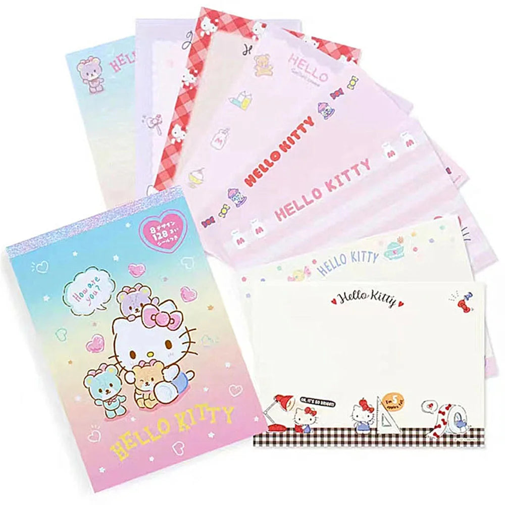 Cuaderno Sanrio: Kuromi, Hello Kitty, Cinnamoroll y My Melody