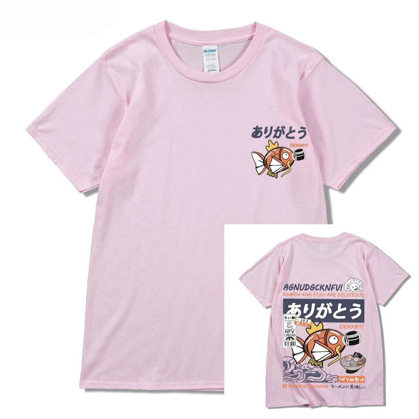 T-shirt imprimé animé - Ramen Poke Style