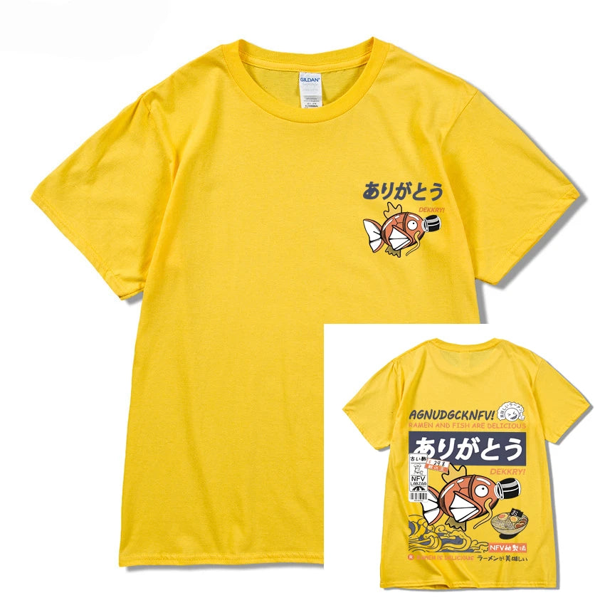 T-shirt imprimé animé - Ramen Poke Style