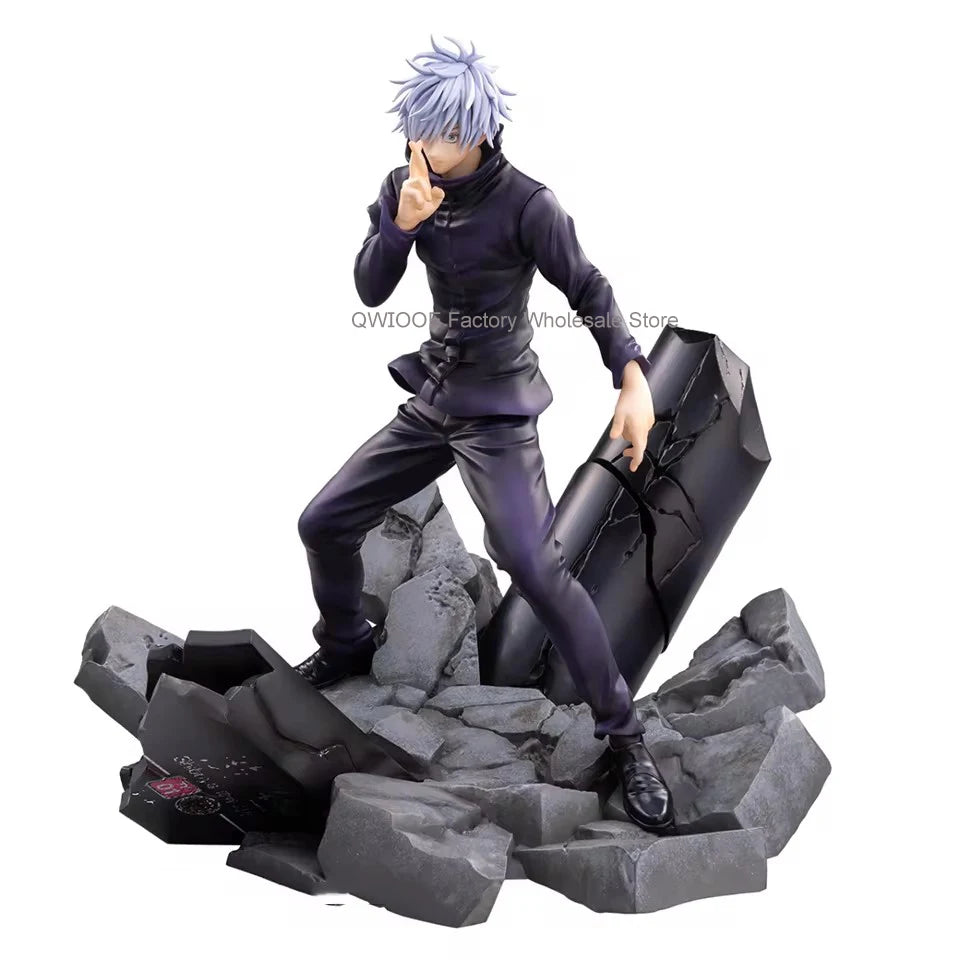 Figurine Satoru de Gojo Jujutsu Kaisen - Modèle SEGA 21 cm