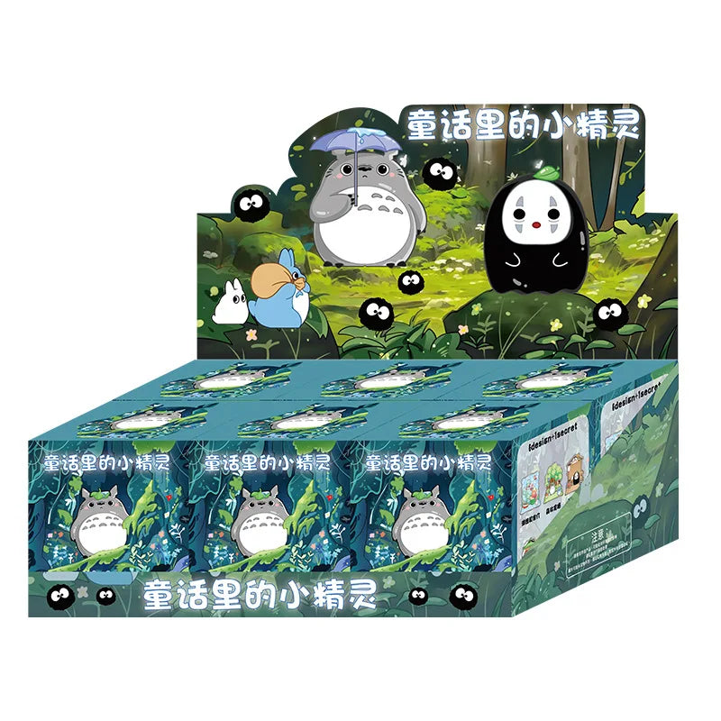 Coffret surprise Totoro : figurine elfes de contes de fées 