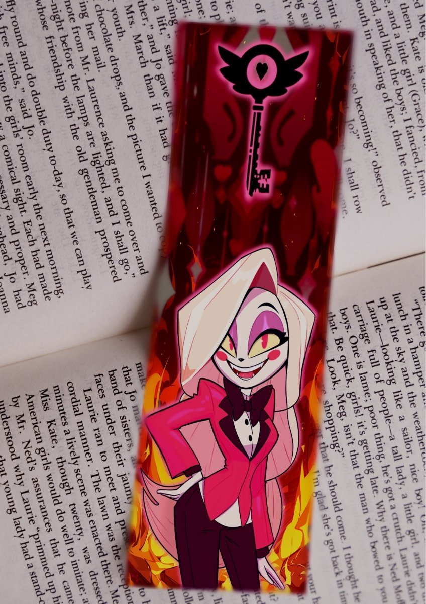 Hazbin Hotel Bookmark - Charlie