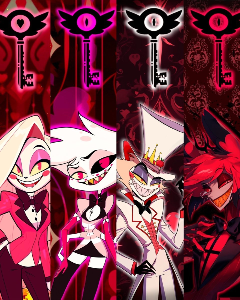 Hazbin Hotel Bookmark - Angel Dust