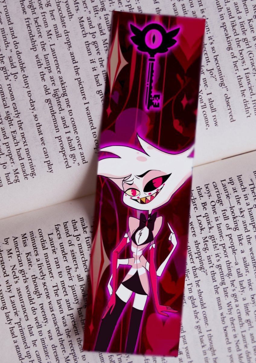 Hazbin Hotel Bookmark - Angel Dust