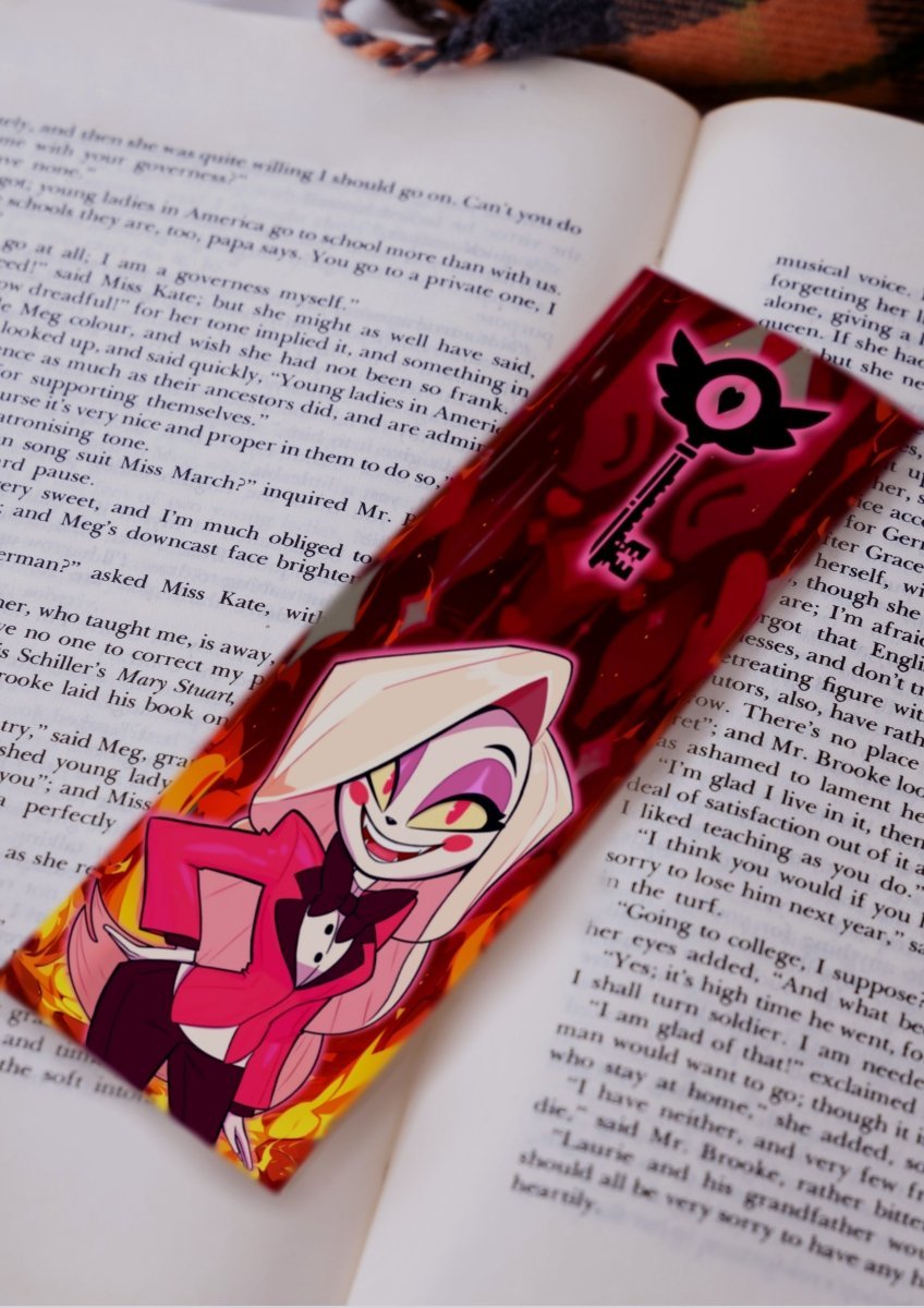 Hazbin Hotel Bookmark - Angel Dust