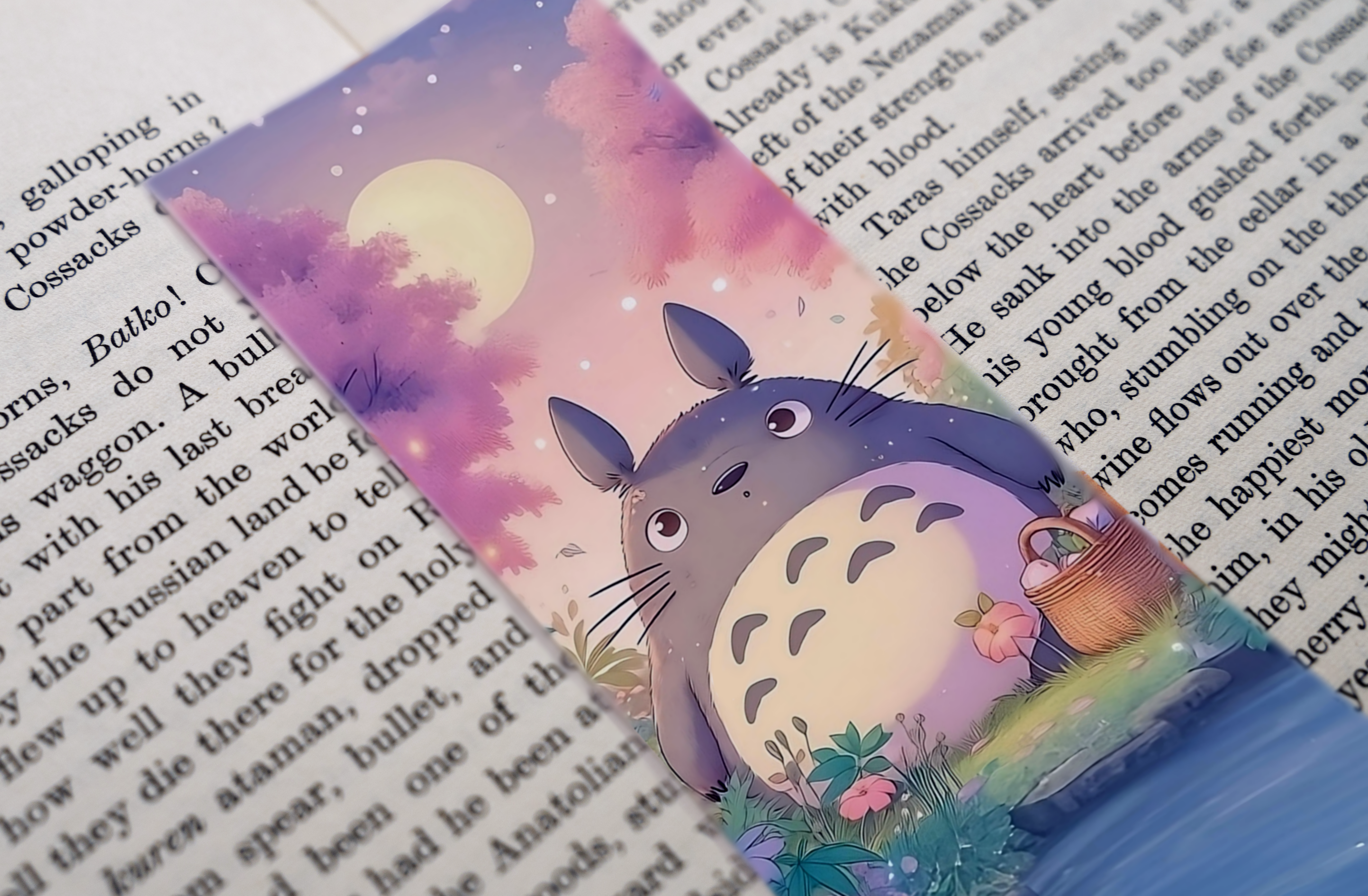 Marque-page Totoro - Studio Ghibli