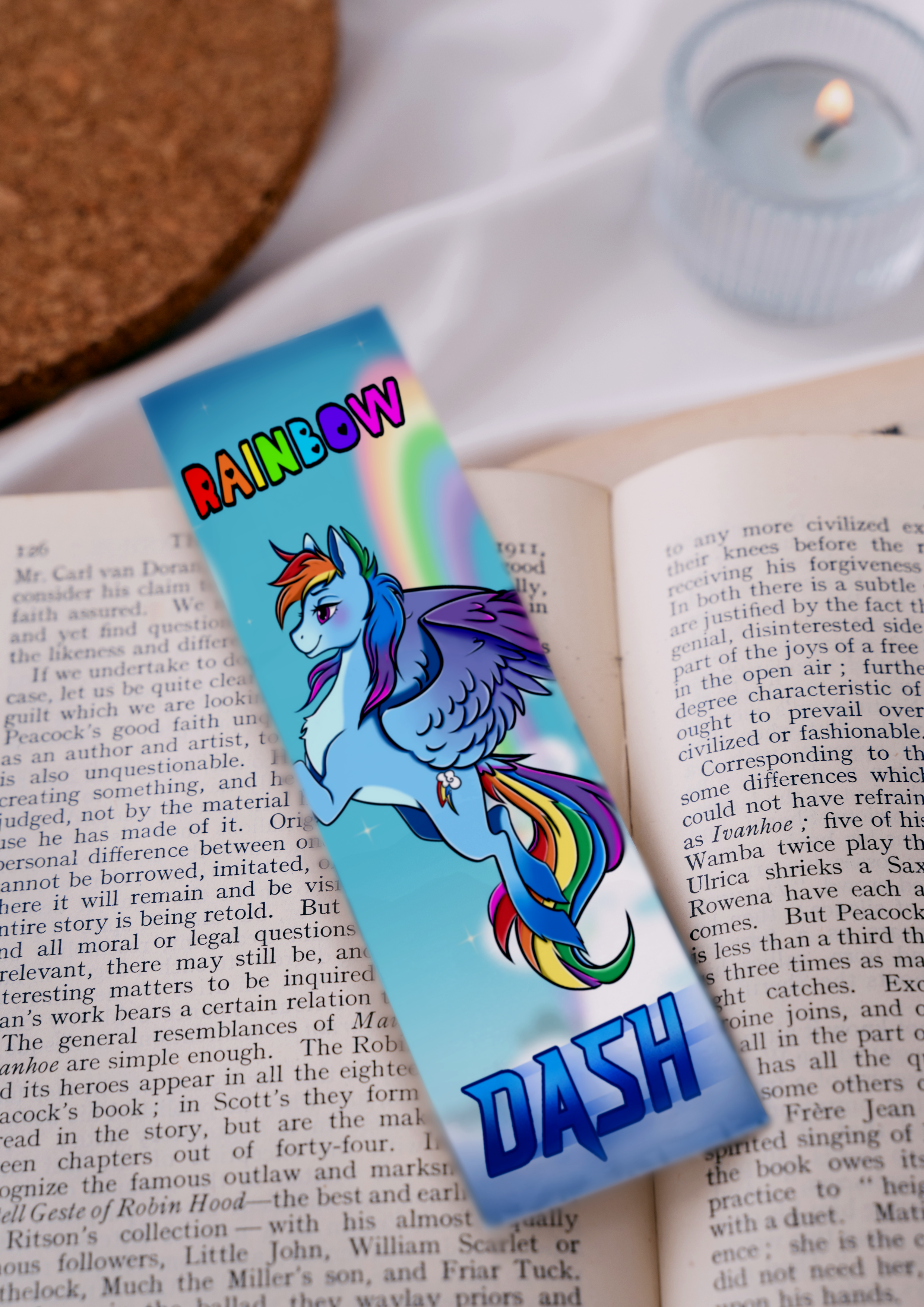 Marque-page Rainbow Dash - Mon Petit Poney / MLP