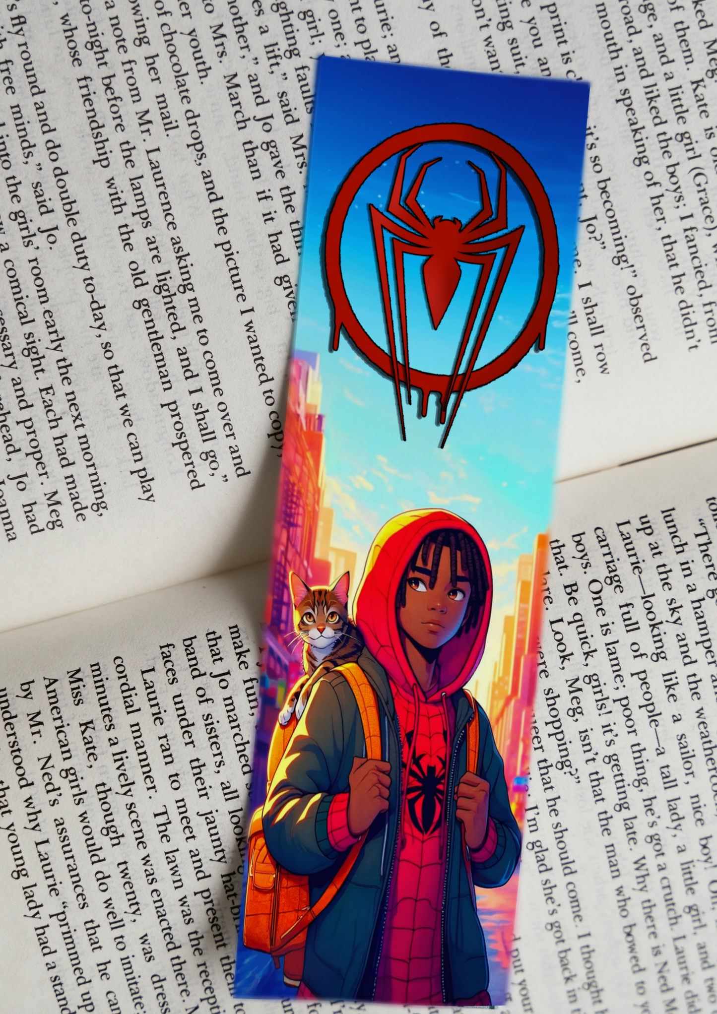 Miles Morales Lesezeichen – Spiderman